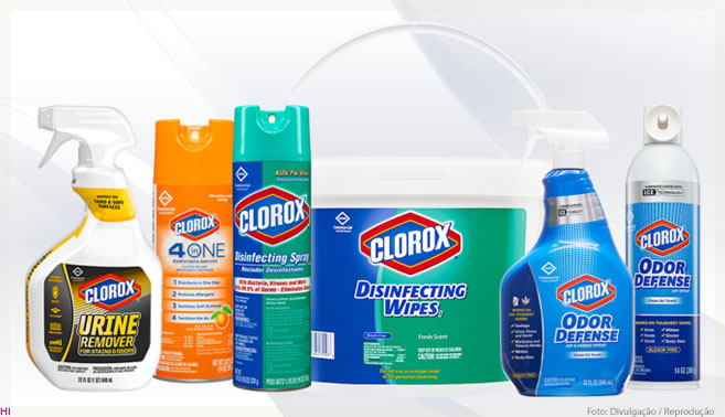 Clorox sobe 3,4% com resultado acima do esperado