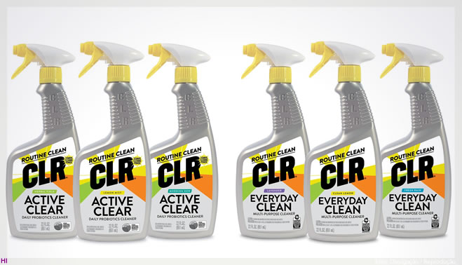Marca de limpeza CLR lança limpador multiuso probiótico