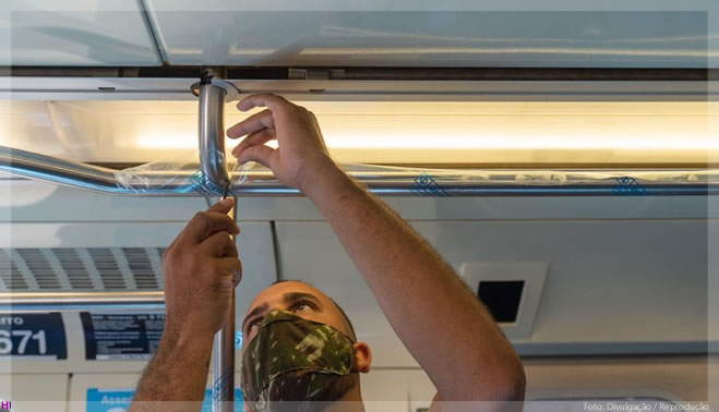 Linha Vermelha do Metrô de SP tem composição com proteção antiviral