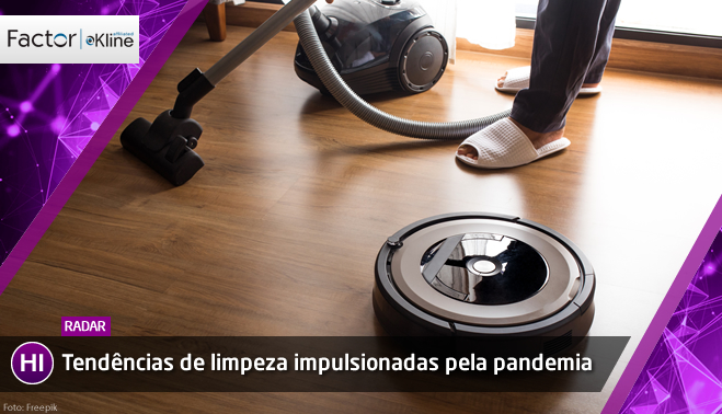 Tendências de limpeza impulsionadas pela pandemia