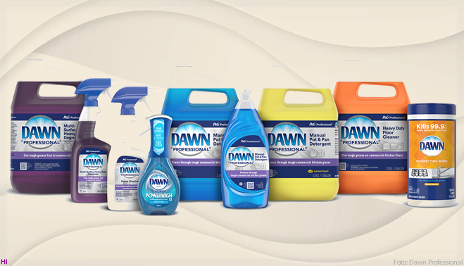 P&G Professional relança Dawn Professional nos Estados Unidos