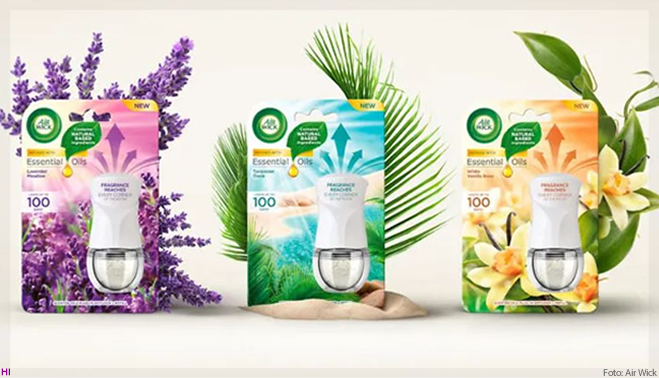Air Wick, da Reckitt, lança nova linha de plug-ins na Europa