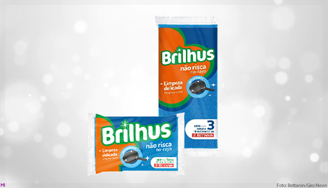 Brilhus, da Bettanin, expande linha de esponjas