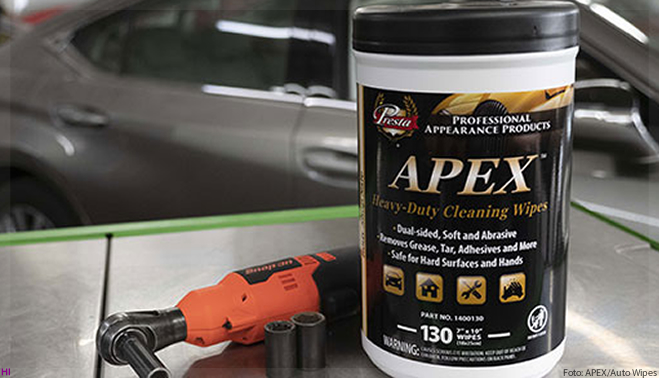 Malco Products lança wipes para limpeza pesada automotiva no EUA