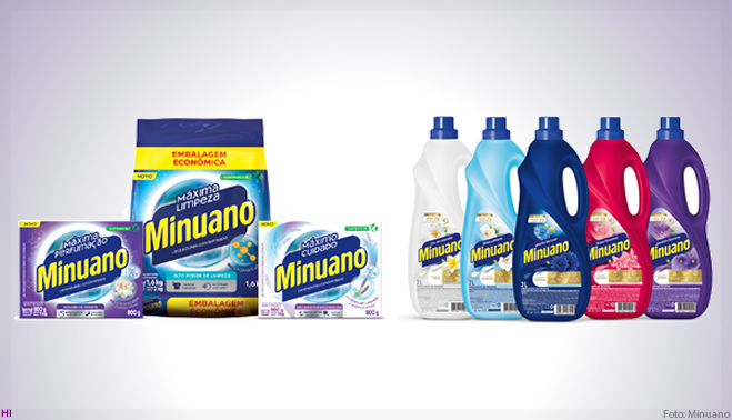 Minuano moderniza linha de cuidados com a roupa