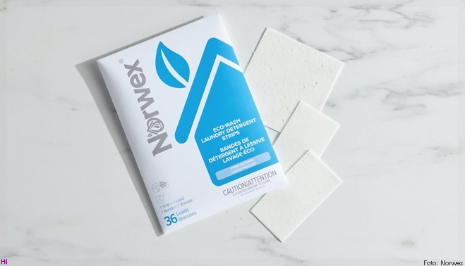 Norwex lança strips de detergente 100% biodegradável para a roupa nos EUA