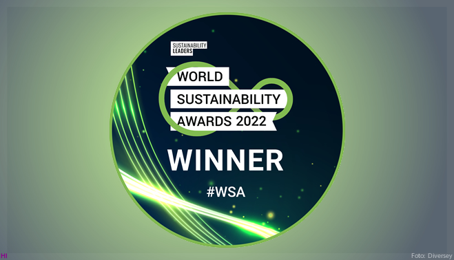 Diversey ganha World Sustainability Award