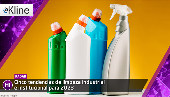 Cinco tendências de limpeza industrial e institucional para 2023
