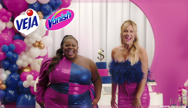 Jojo e Gio Ewbank estrelam a campanha conjunta de Veja e Vanish