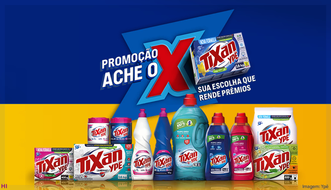 Ypê lança promoção Ache o X com meio milhão em prêmios