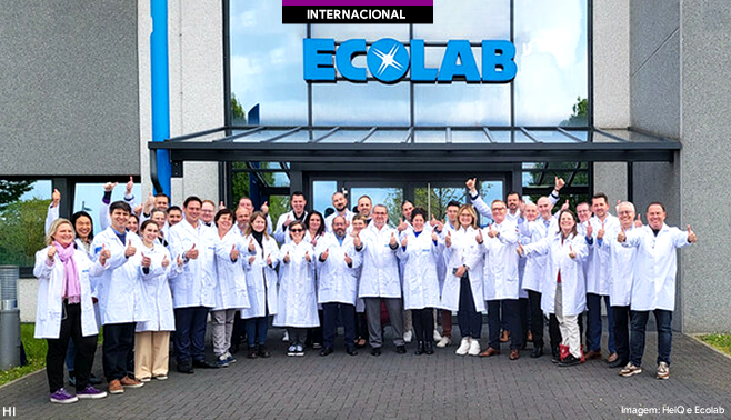 Ecolab e Heiq apresentam produtos de limpeza simbióticos na interclean