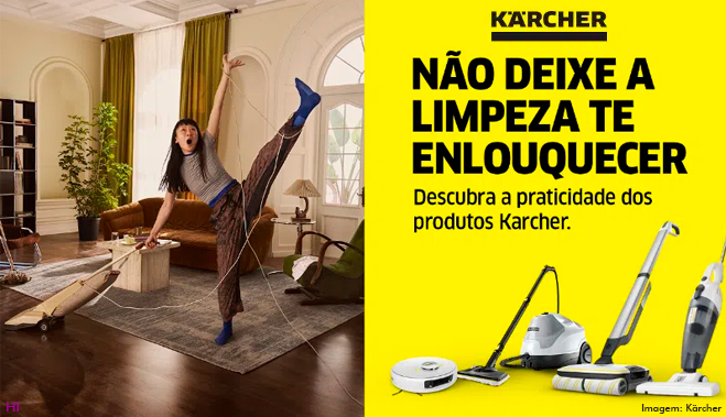 Kärcher propõe fim à loucura da limpeza em nova campanha