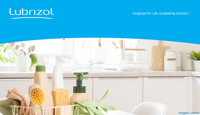 Lubrizol apresenta Noverite™ SR100, com tecnologia que revoluciona a limpeza doméstica